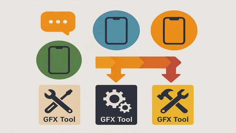 انتخاب هوشمندانه GFX Tool بر اساس قدرت سختافزاری گوشی